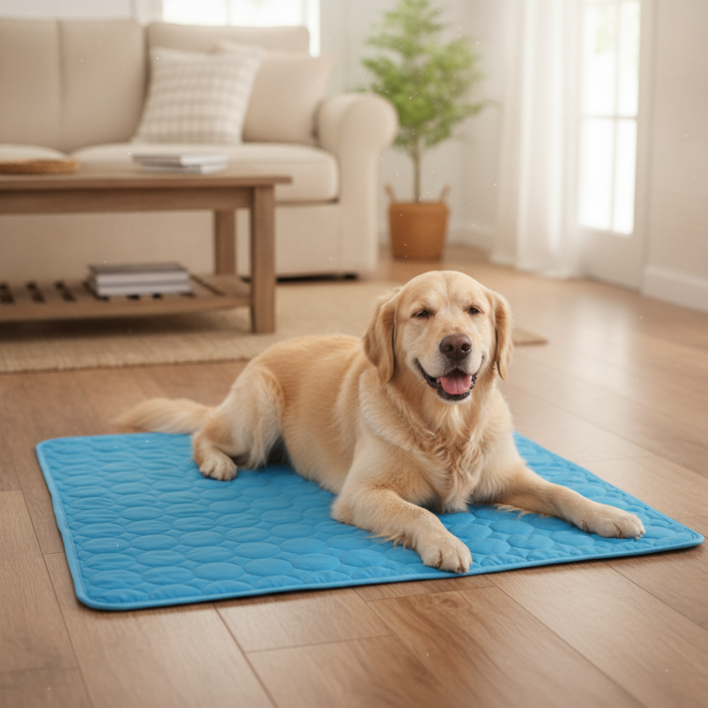 HushMat™ — Self-Cooling Pet Mat for Dogs & Cats
